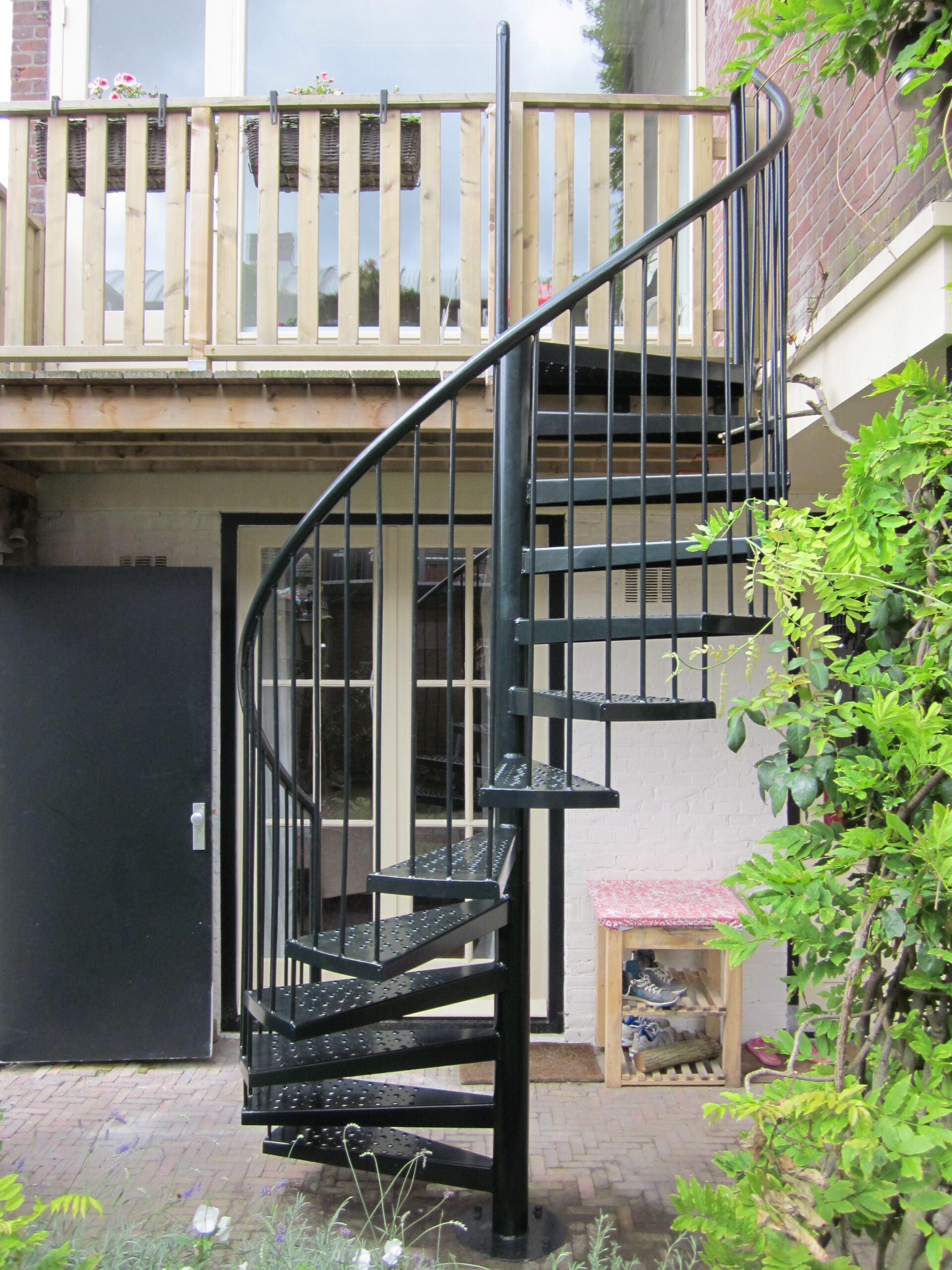 Spiltrap ijzeren smeedijzeren draaitrap
Boon Metaal maatwerk